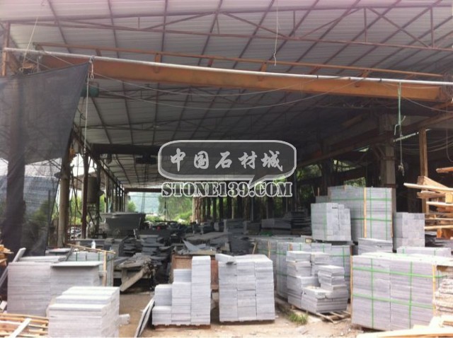 長泰明龍石材廠車間