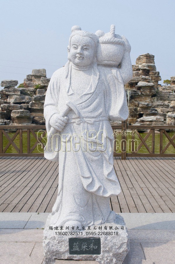 泉州九龍星石材公司石雕作品&ldquo;八仙過海 各顯神通&rdquo;