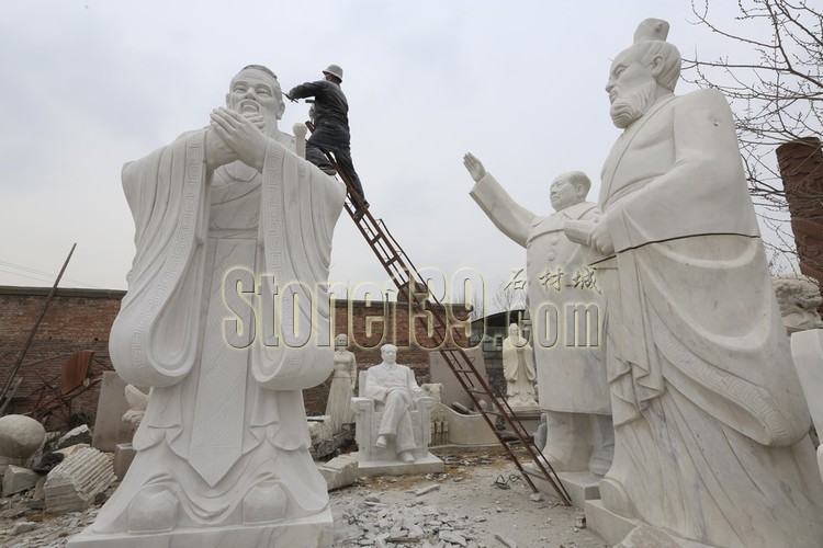 太行山麓下的石雕縣---曲陽石雕信仰和經濟的融合