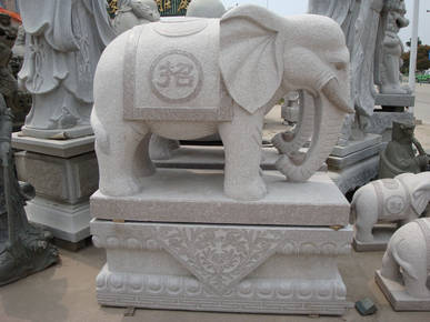 石雕大象介紹及裝飾應(yīng)用中該如何擺放