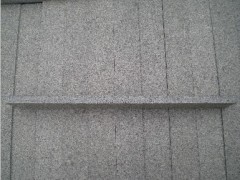 灰麻石材機切面踢腳線