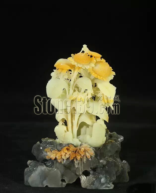 石材雕刻的瓜果蔬菜（精品圖）