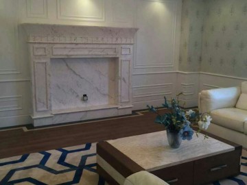 南陽天然大理石吧臺，背景墻，