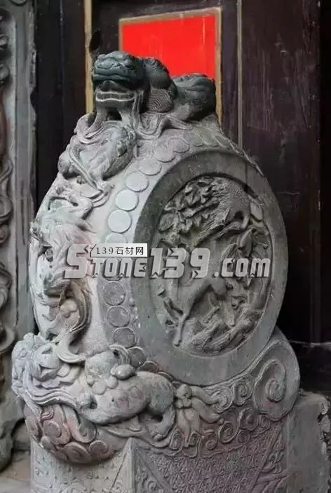 中國(guó)傳統(tǒng)文化石刻品&mdash;石門墩
