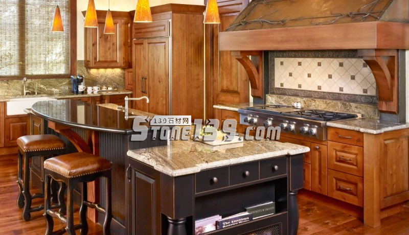 廚房美不美就看石材臺(tái)面板