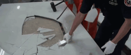 人造石(微晶石)板材挖空夾藏毒品,廈門海關(guān)破獲1.16噸毒品走私大案