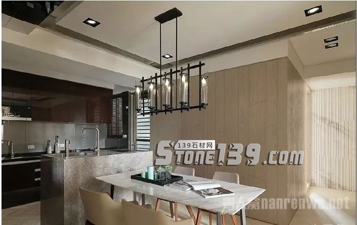 大理石與天然原木碰撞 重塑現(xiàn)代宜人風光家居