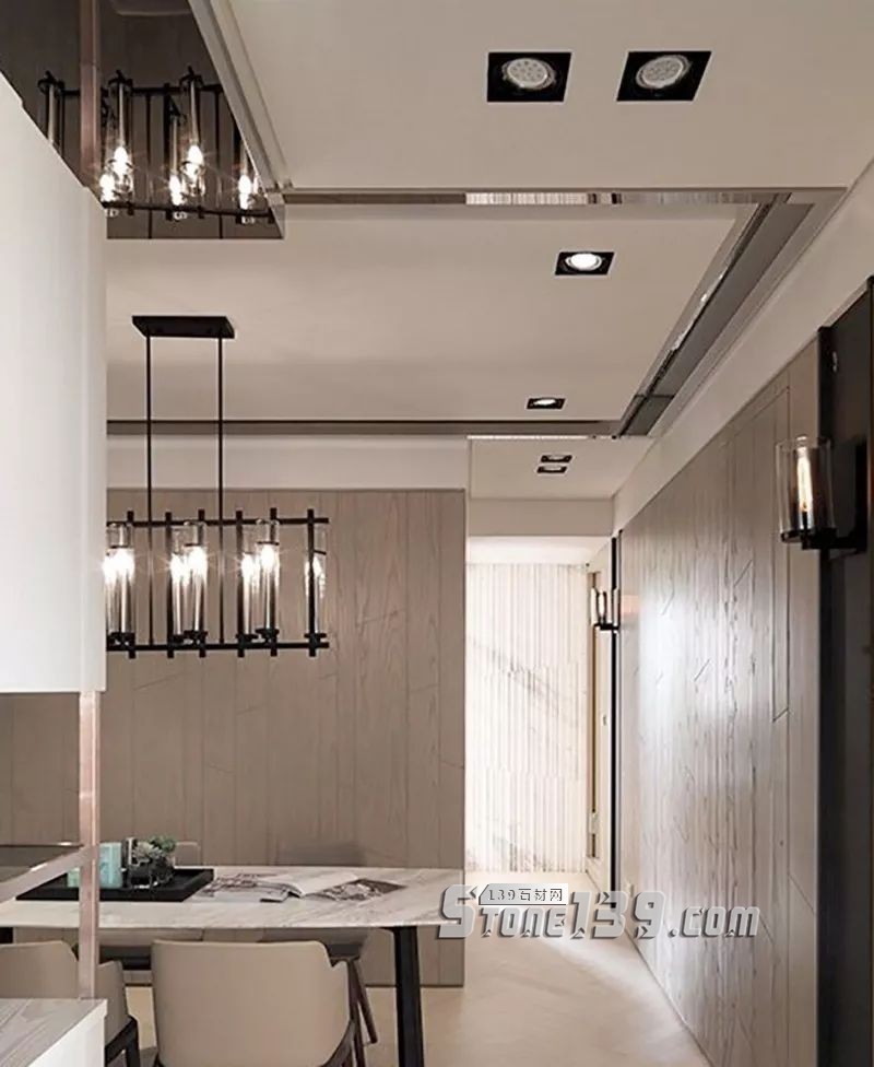 大理石與天然原木碰撞 重塑現(xiàn)代宜人風光家居