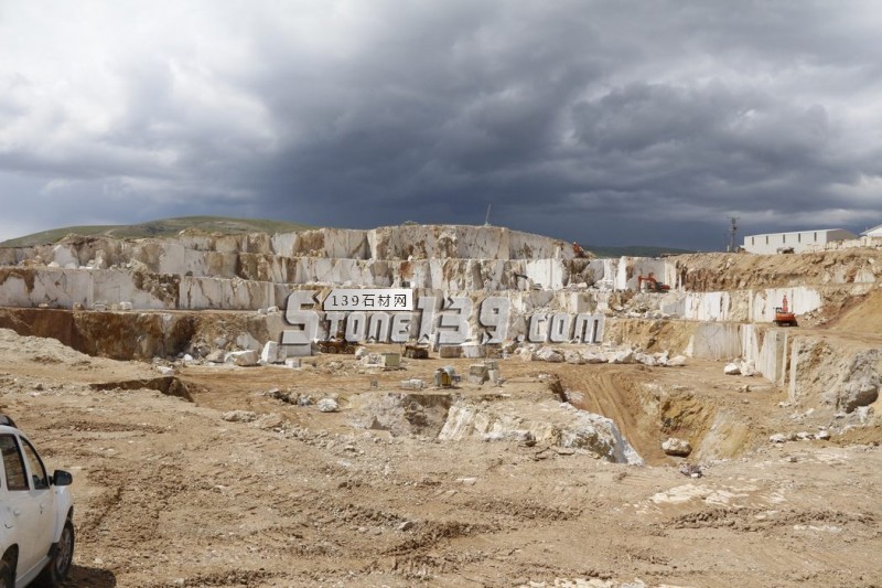 土耳其的大理石礦山實景圖片拍攝