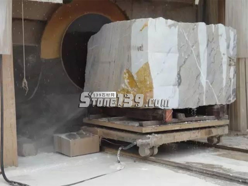 圖解大理石從荒料到大板的加工全過(guò)程
