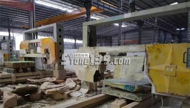 圖解大理石從荒料到大板的加工全過(guò)程