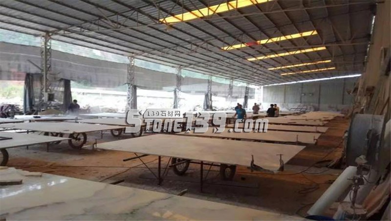 圖解大理石從荒料到大板的加工全過(guò)程