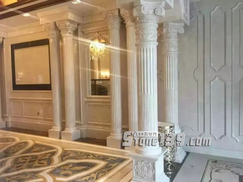 白玉蘭大理石裝飾案例賞析-沉靜優(yōu)雅，超美設計