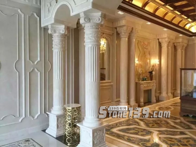 白玉蘭大理石裝飾案例賞析-沉靜優(yōu)雅，超美設計