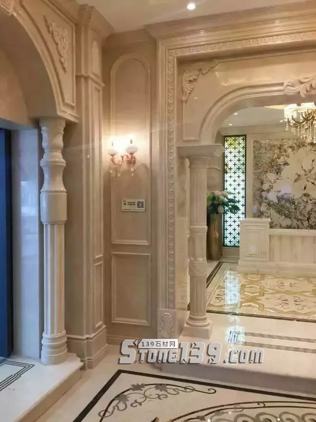 白玉蘭大理石裝飾案例賞析-沉靜優(yōu)雅，超美設計