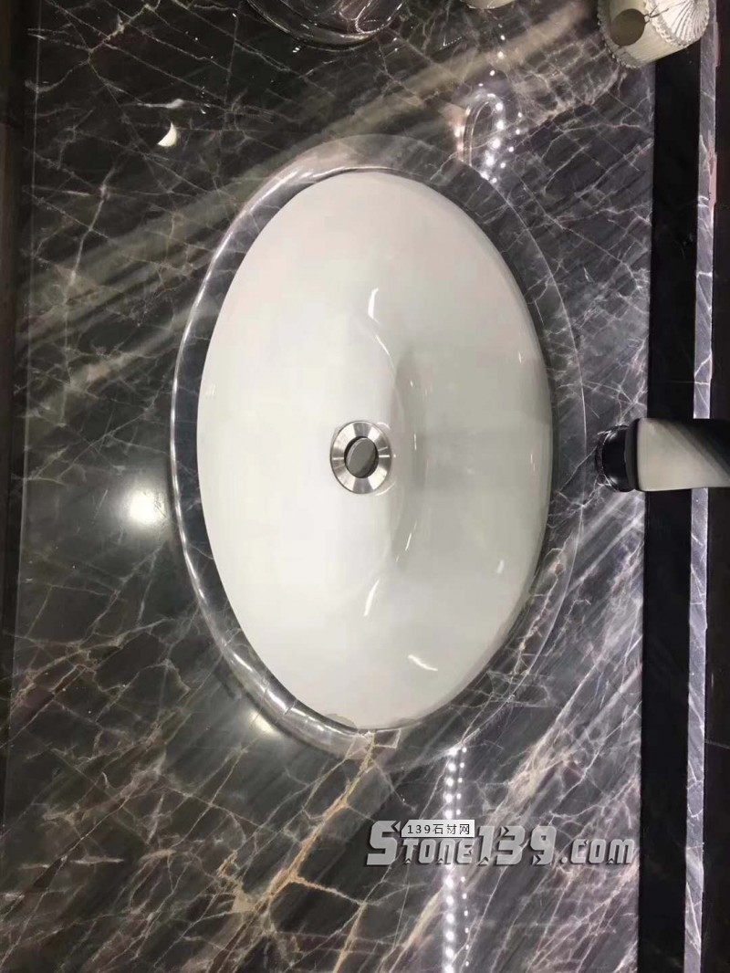 卡地亞灰大理石裝飾樣板房