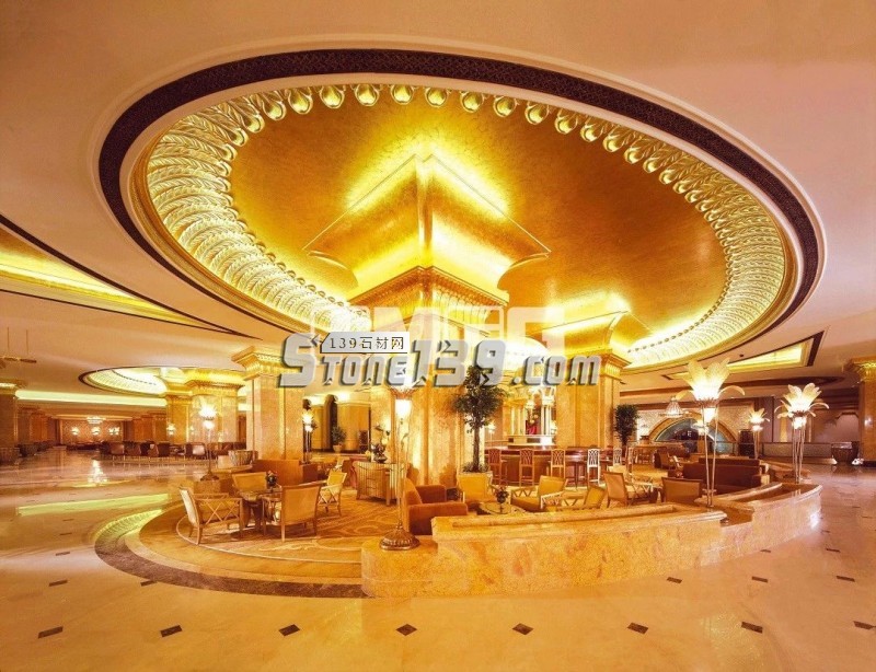 環(huán)球石材五星級(jí)酒店大堂案例 | 七種風(fēng)格七種美！