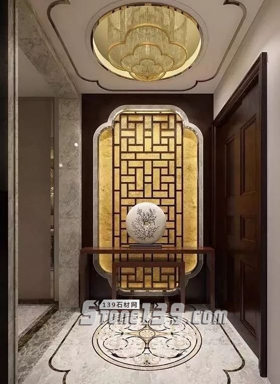 那些用石材裝飾的漂亮玄關(guān) 你心動(dòng)了嗎？