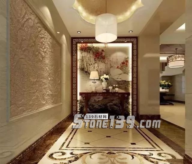 那些用石材裝飾的漂亮玄關(guān) 你心動(dòng)了嗎？