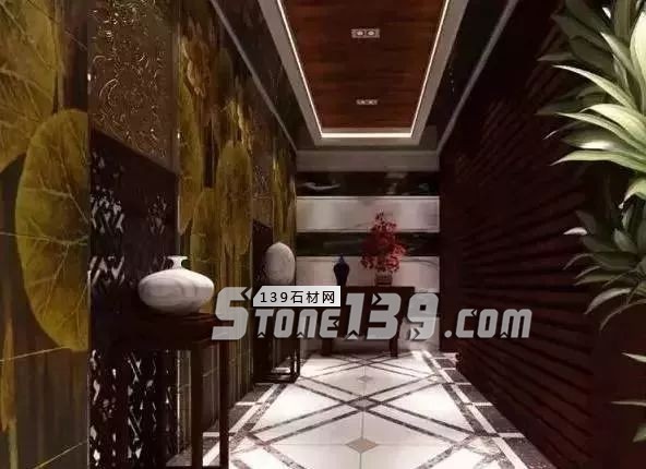 那些用石材裝飾的漂亮玄關(guān) 你心動(dòng)了嗎？