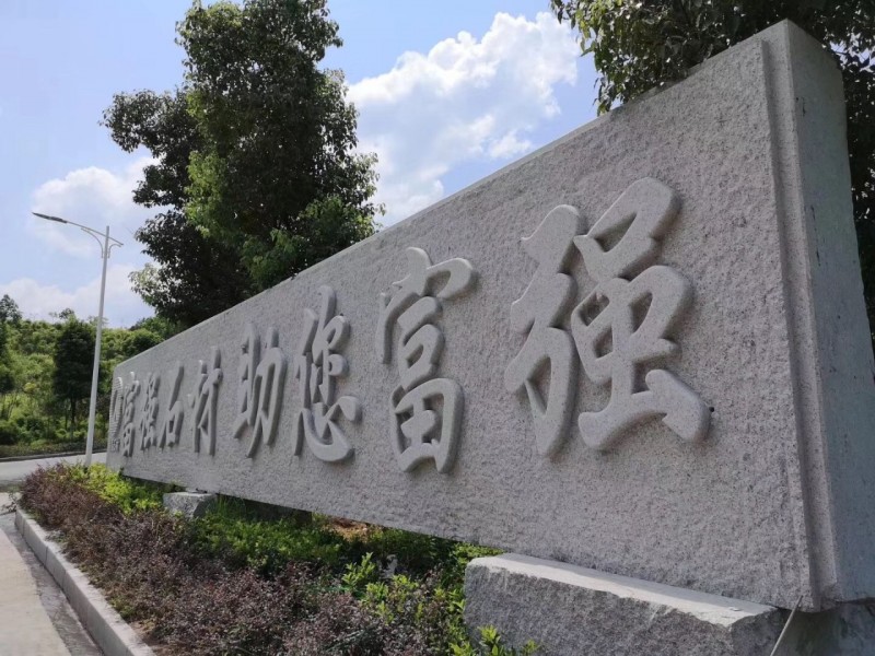 湖北麻城市委常委、統(tǒng)戰(zhàn)部部長(zhǎng)戴昌遠(yuǎn)一行考察交流富強(qiáng)石材綠色礦山經(jīng)驗(yàn)