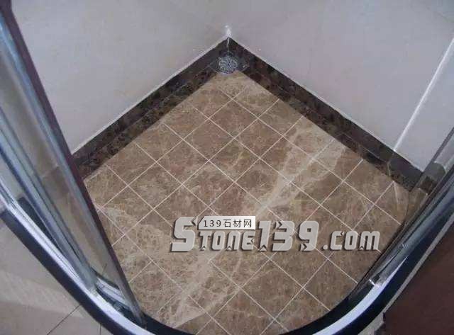 大理石拉槽做淋浴房地板的兩點(diǎn)好處