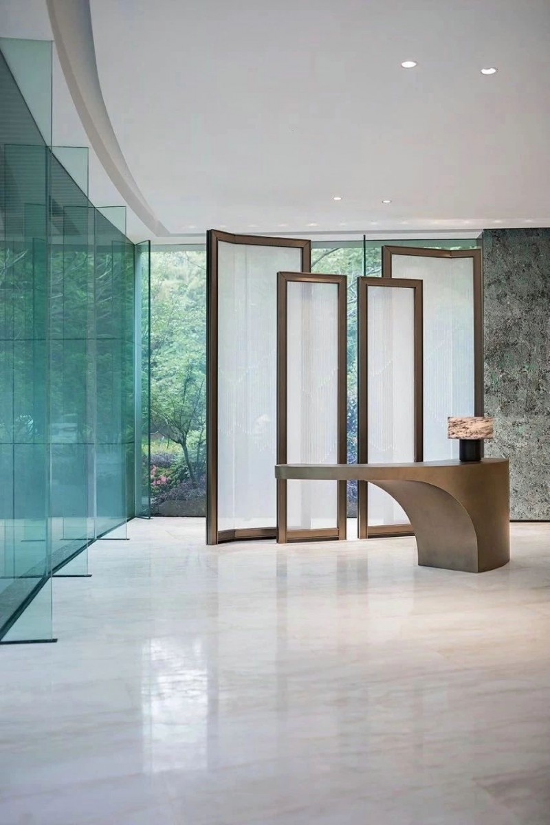 亞馬遜天然綠色石材工程案例，讓建筑空間更貼近自然