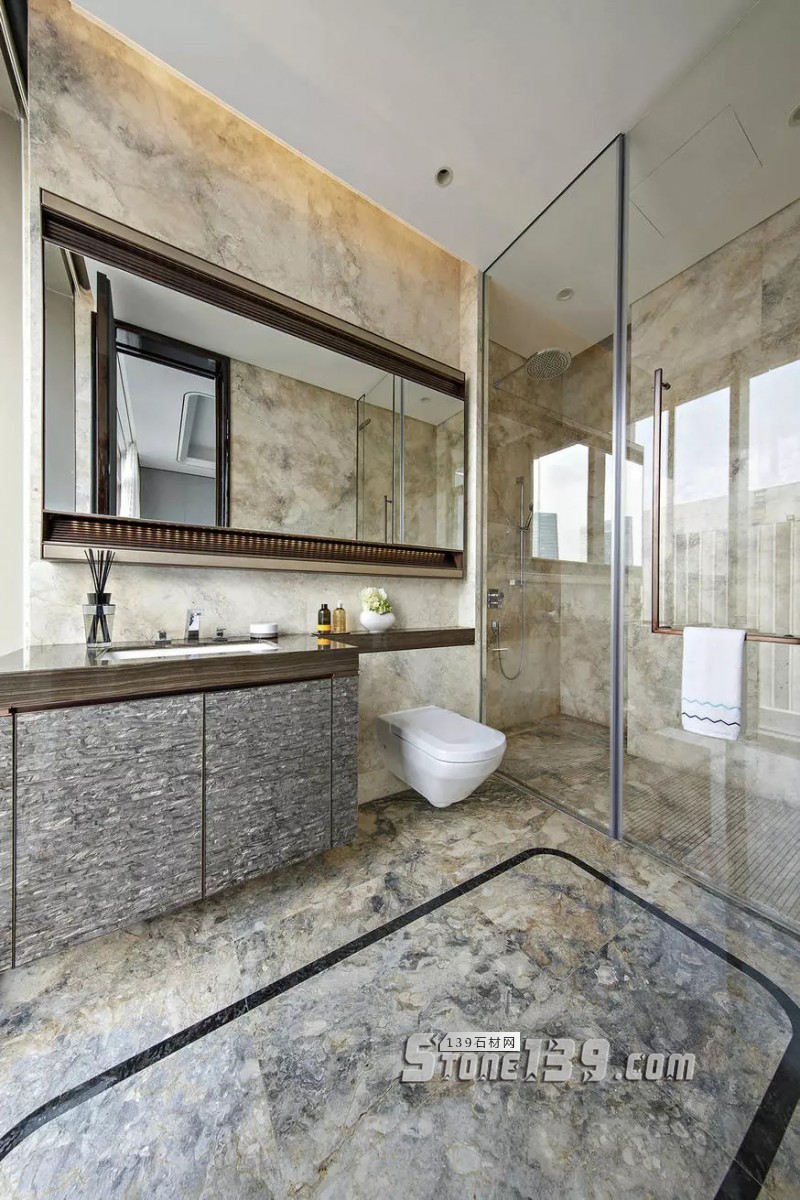 廚衛(wèi)空間的大理石裝飾設(shè)計(jì)欣賞