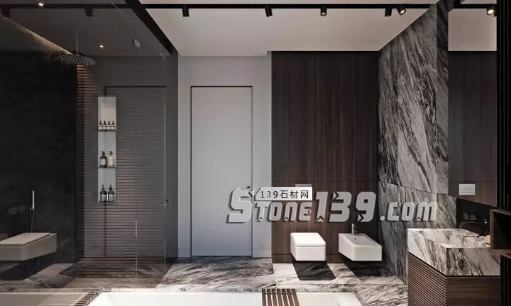 廚衛(wèi)空間的大理石裝飾設(shè)計(jì)欣賞