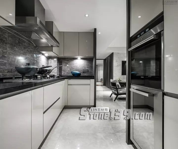 廚衛(wèi)空間的大理石裝飾設(shè)計欣賞