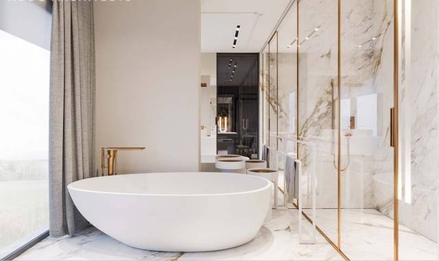 廚衛(wèi)空間的大理石裝飾設(shè)計(jì)欣賞