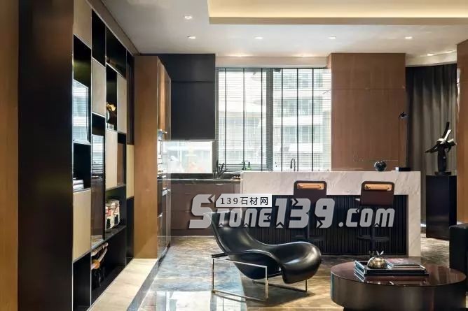 廚衛(wèi)空間的大理石裝飾設(shè)計欣賞