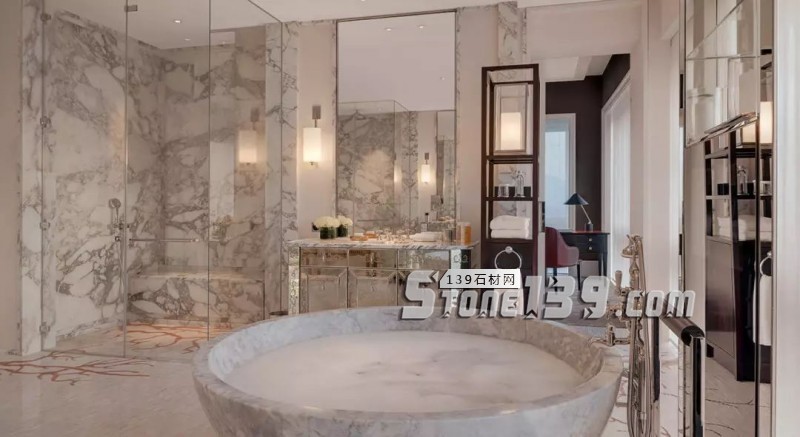 廚衛(wèi)空間的大理石裝飾設(shè)計(jì)欣賞