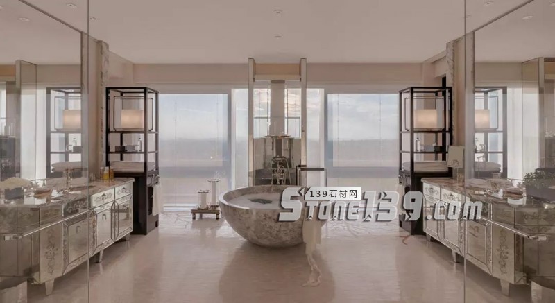 廚衛(wèi)空間的大理石裝飾設(shè)計(jì)欣賞