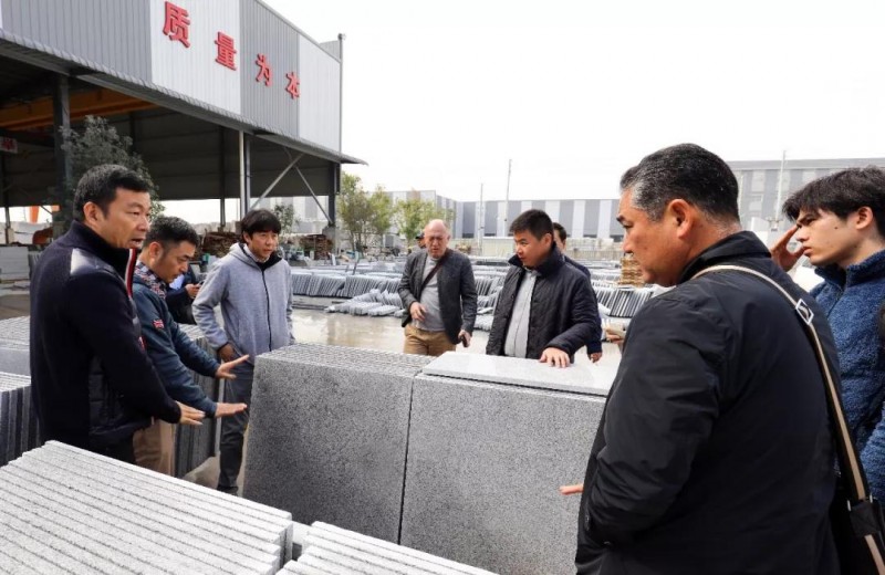 日本石材考察團(tuán)蒞臨中部（麻城）石材循環(huán)經(jīng)濟(jì)產(chǎn)業(yè)園考察交流！