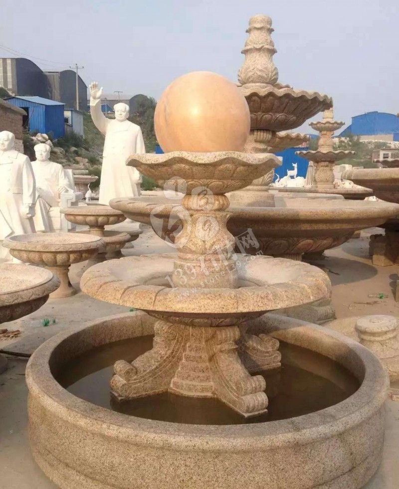 石雕風水球不轉(zhuǎn)動