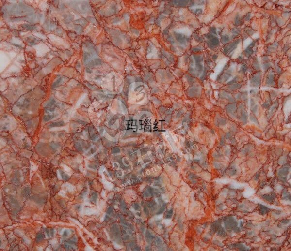 或許這些橙紅色的大理石會熱銷 因為2019年流行&ldquo;珊瑚橘&rdquo;主色調