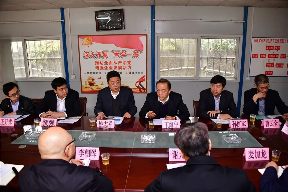中國(guó)煤炭地質(zhì)總局領(lǐng)導(dǎo)到廣西忻城（銀白龍大理石產(chǎn)地）考察石材產(chǎn)業(yè)