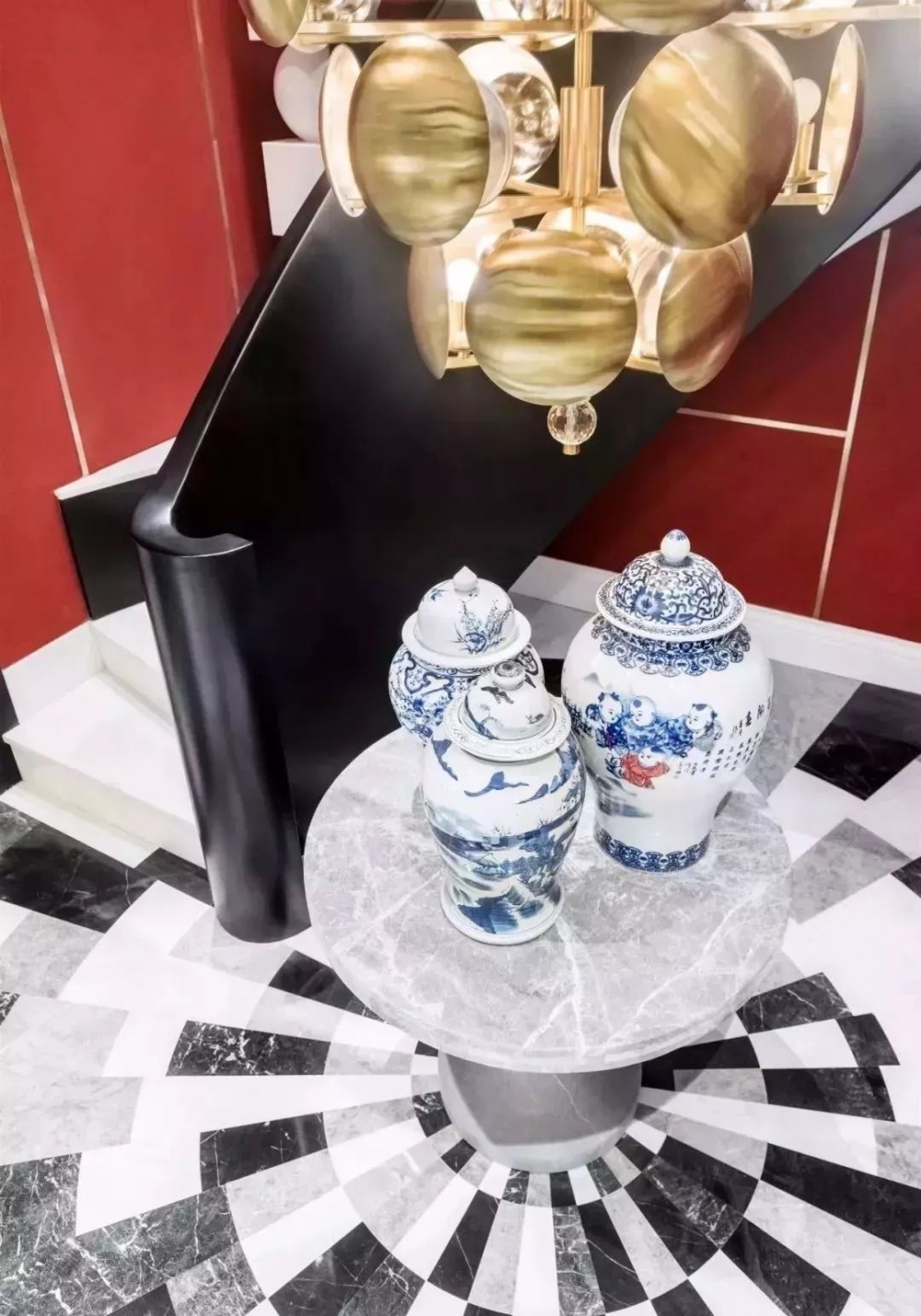 另類石材設(shè)計，大理石拼花還可以這樣設(shè)計著拼