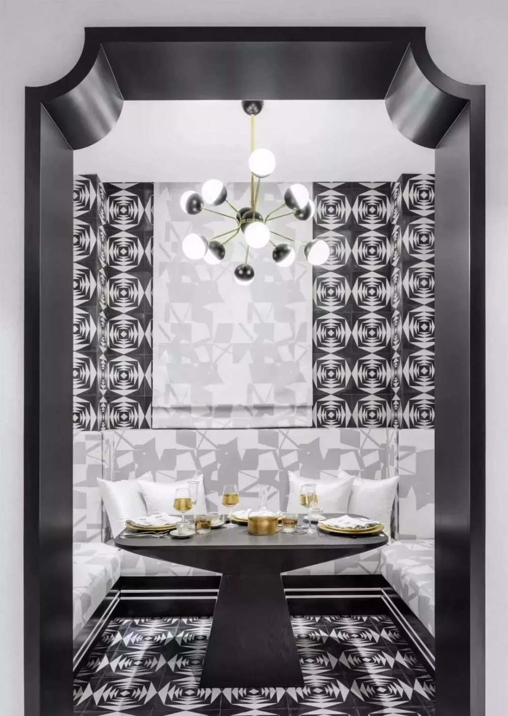 另類石材設(shè)計，大理石拼花還可以這樣設(shè)計著拼