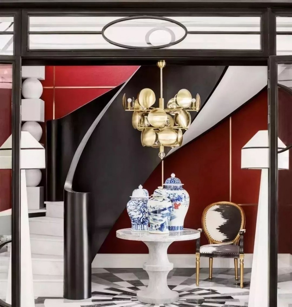 另類石材設(shè)計，大理石拼花還可以這樣設(shè)計著拼