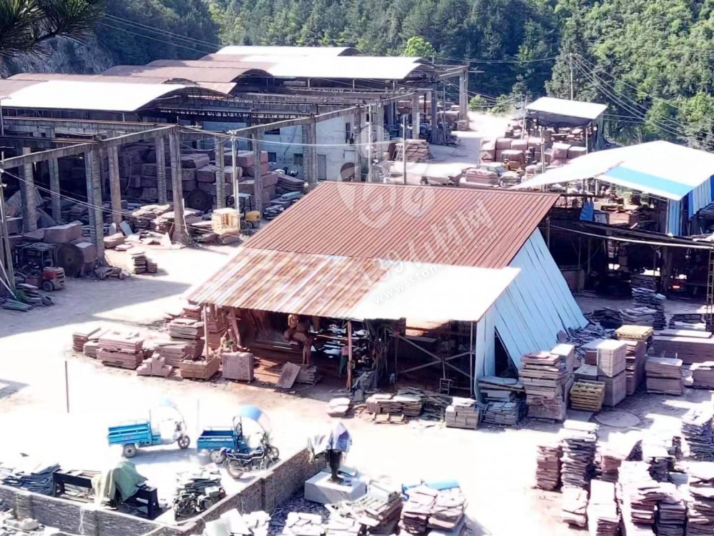 浙江溫州泰順縣南院志松石材廠主營雞血紅,福壽紅,貴妃紅,茶花白,青石,遂昌白,壽寧紅