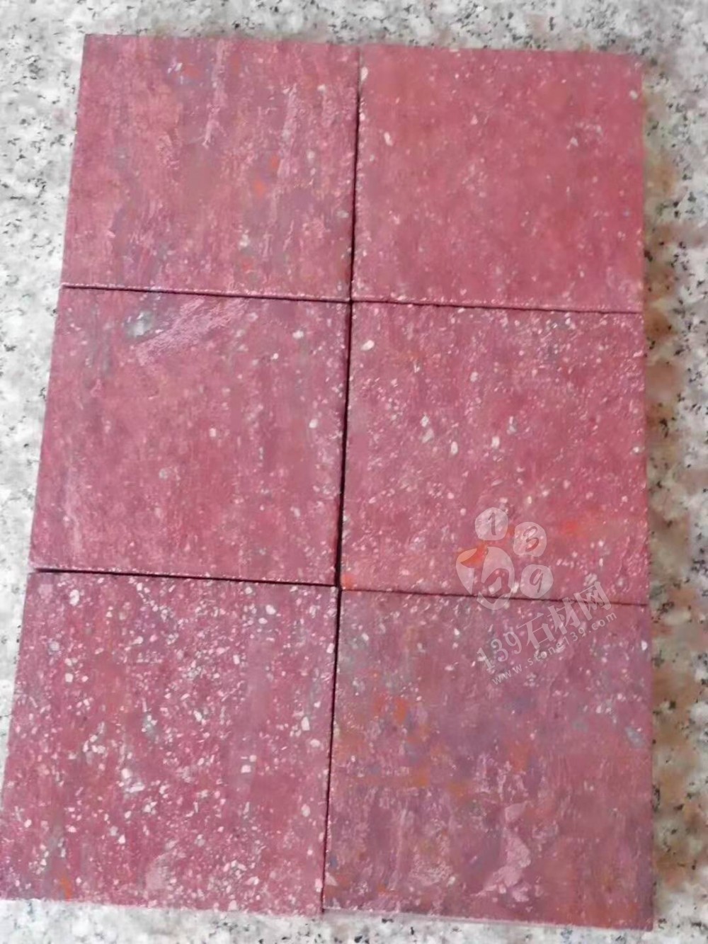 浙江溫州泰順縣南院志松石材廠主營雞血紅,福壽紅,貴妃紅,茶花白,青石,遂昌白,壽寧紅