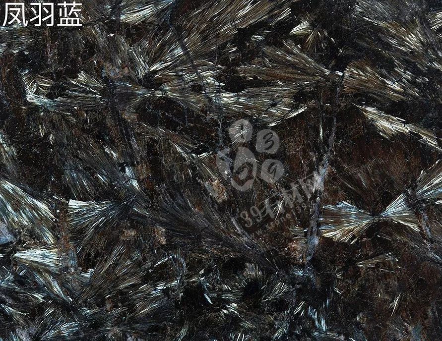 國產(chǎn)精品花崗巖石材-鳳羽藍介紹