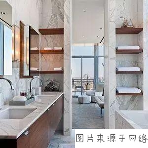 有一款炫富，叫別人家的大理石洗手臺(tái)