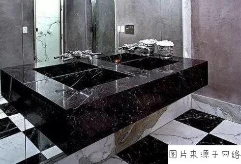 有一款炫富，叫別人家的大理石洗手臺(tái)