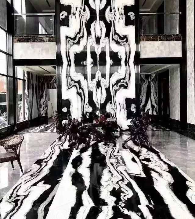 國(guó)寶級(jí)石材熊貓白大理石