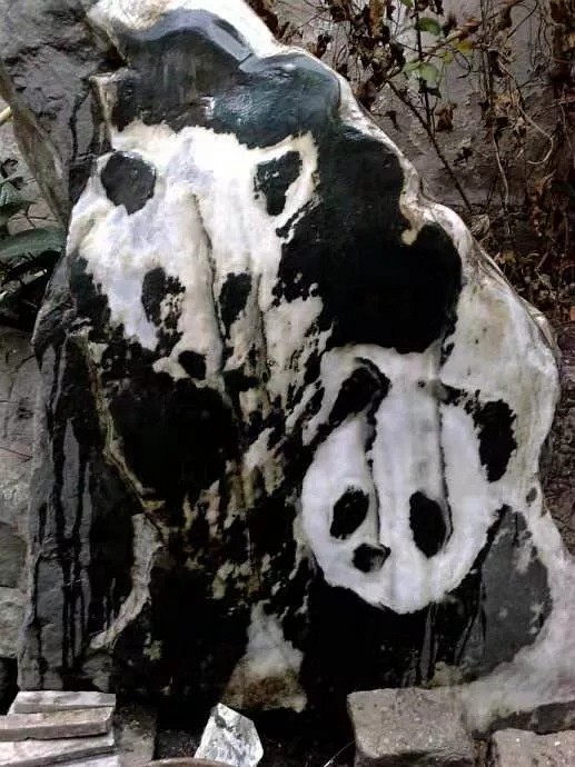 國(guó)寶級(jí)石材熊貓白大理石