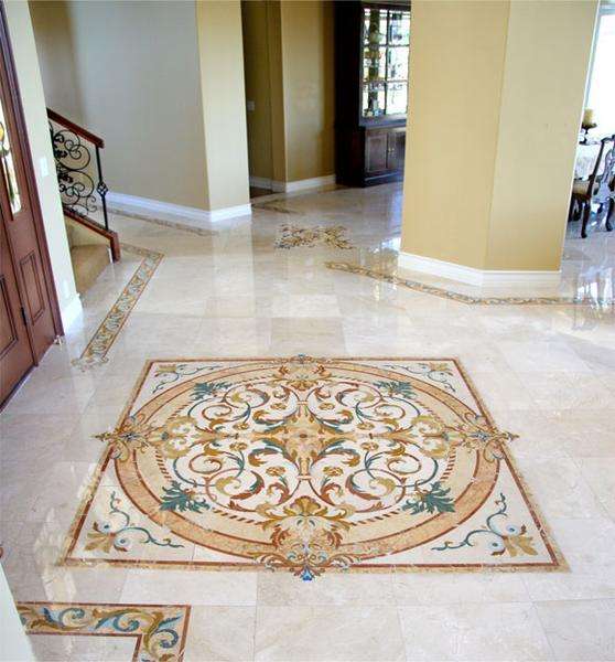 地面鋪設(shè)用傳統(tǒng)地磚（瓷磚）還是大理石？看完應(yīng)該知道如何選擇了