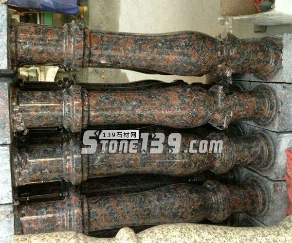 圓柱狀的英國(guó)棕石欄桿2